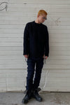 BORIS BIDJAN Saberi sweater aW22 KN7.1 VAR1 black